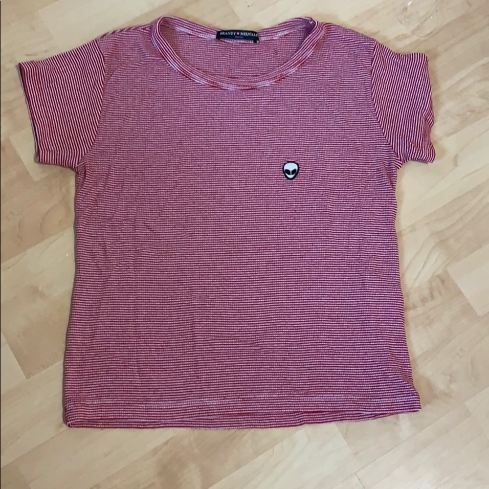 Brandy Melville Alien t shirt